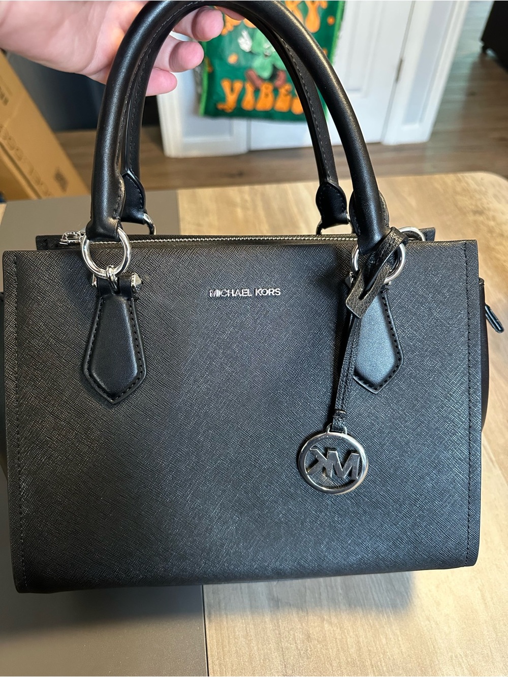 Black Michael Kors Satchel Bag